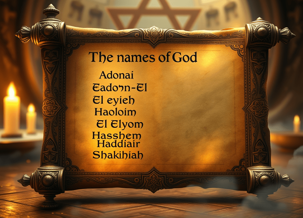 Namen van god in de joodse&nbsp;traditie