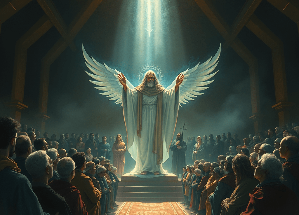 gott steht in der&nbsp;gottesgemeinde