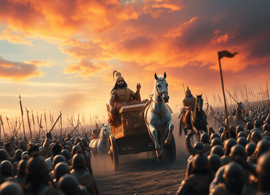 The Battle of Kurukshetra: Arjuna’s Dilemma