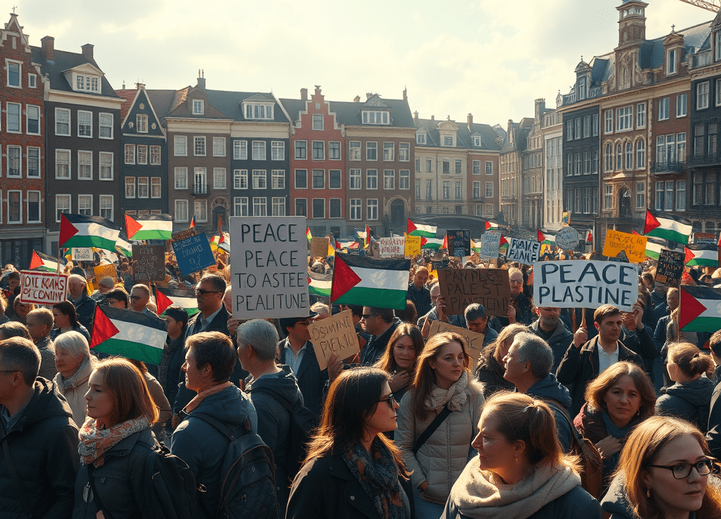 Amsterdam united in&nbsp;Peace