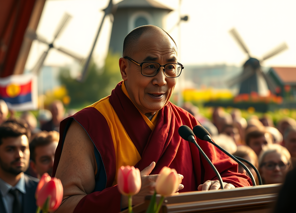 the Dalai Lama will visit Holland 4 & 5 JUNE&nbsp;2009