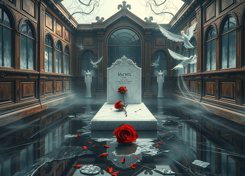 Droom: de begrafenis