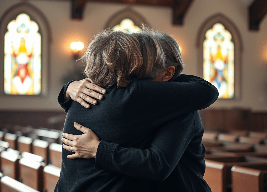 Uitvaart van de vader van mijn&nbsp;hartsvriendin