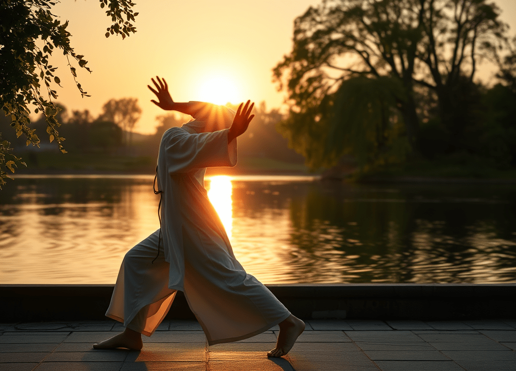 T’ai Chi aan de&nbsp;Sloterplas