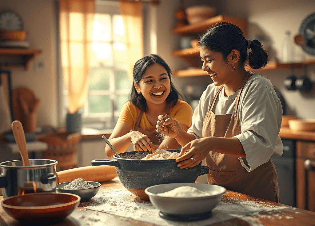 Vriendschapsbrood maken, dag&nbsp;1