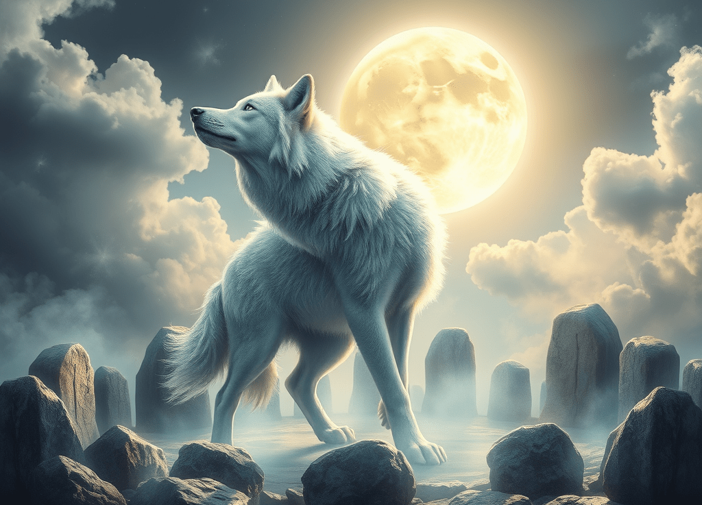 Equinox and Lunar eclipse : Wolf is&nbsp;calling