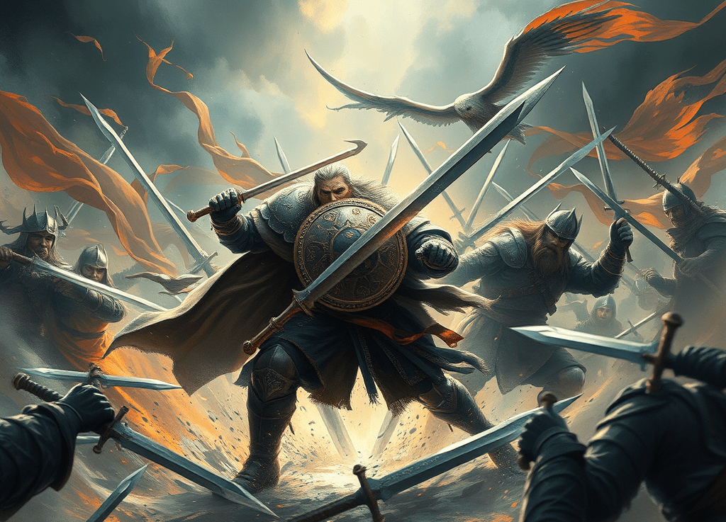 The Battle of Blade and&nbsp;Brush